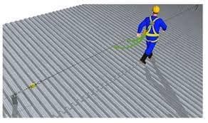 Instalçao de linha de vida 